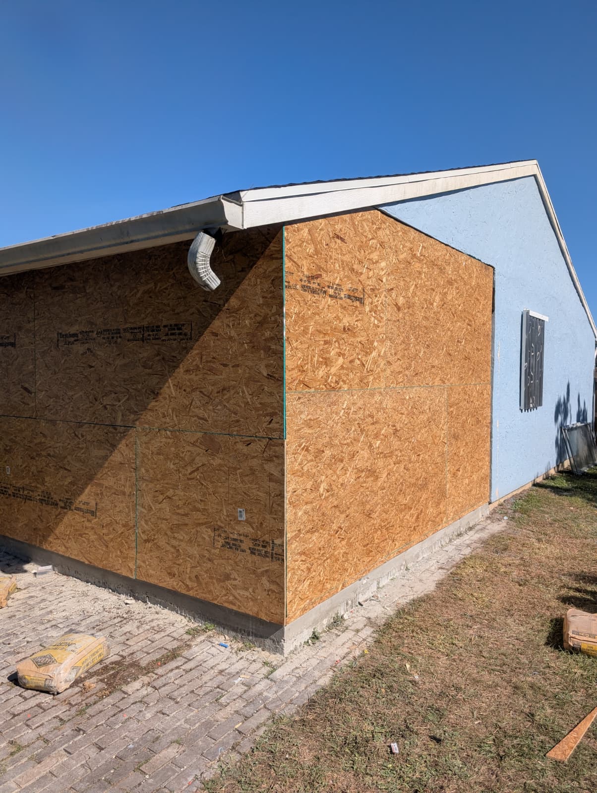 On-site construction and trade craftsmanship in progress.